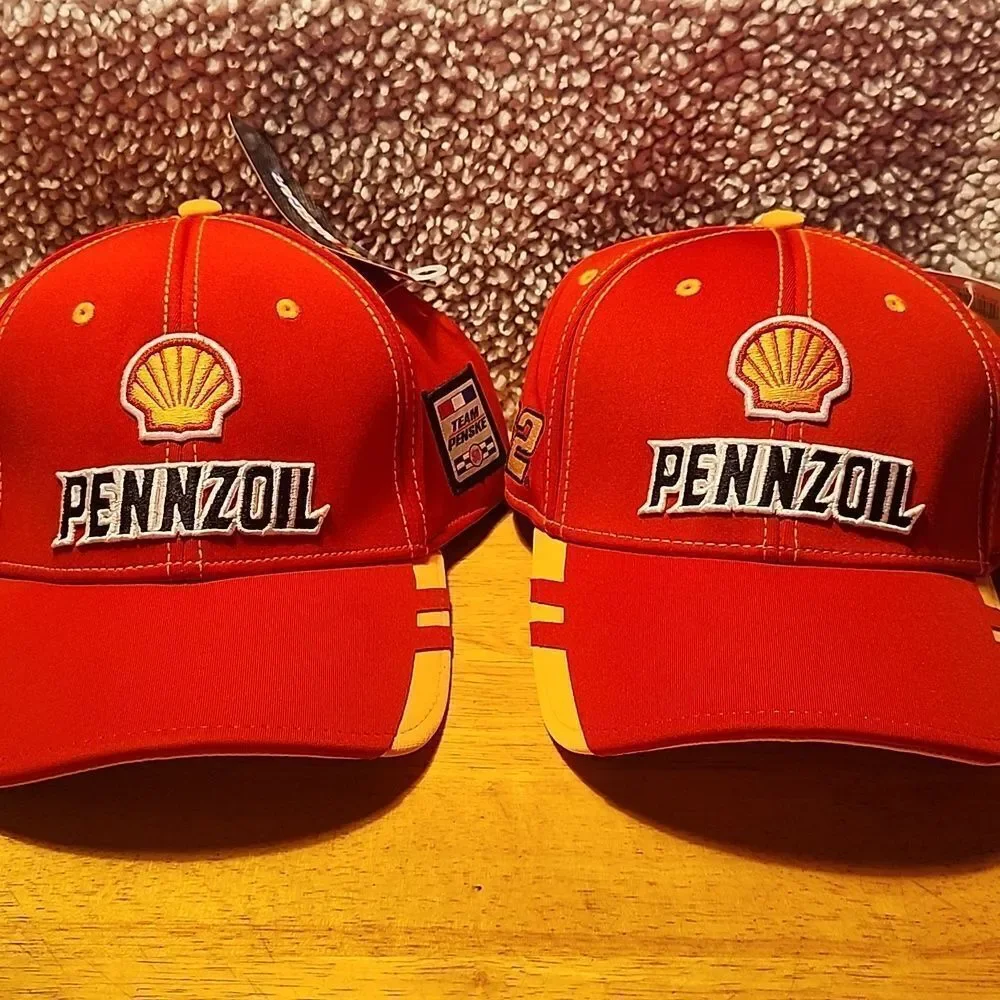 Nascar Pennzoil Joey Logano AFlex Stretchfit Hat - New